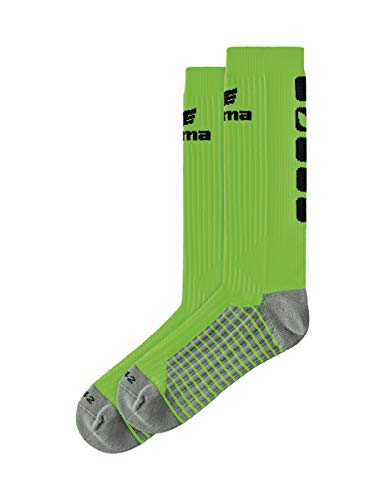 ERIMA Erwachsene Socken CLASSIC 5-C lang, green/schwarz, 43-46, 2181928 von Erima