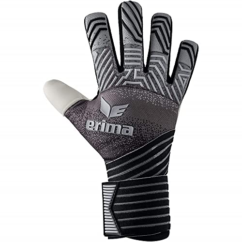 Erima Erwachsene Flex RD Pro Torwarthandschuh, schwarz/grau/weiß, 8 von Erima