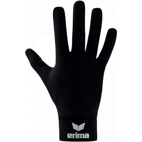 Erima Erwachsene Functional Feldspielerhandschuh, schwarz, 4 von Erima