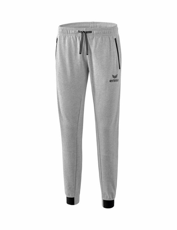 Erima Essential Sweathose hellgrau melange/schwarz 2101811 Damen... von Erima