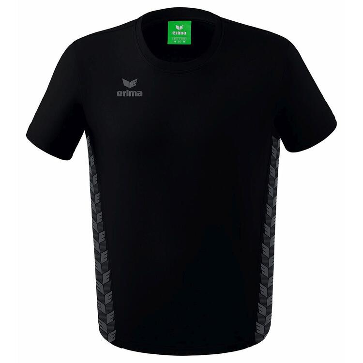 Erima Essential Team T-Shirt 2082207 schwarz/slate grey - Gr. M von Erima