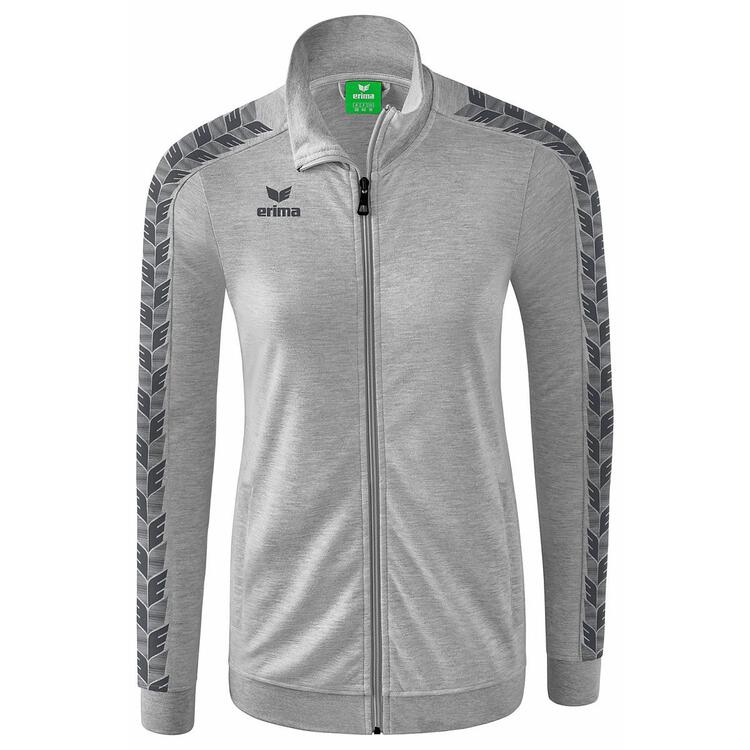 Erima Essential Team Tracktop Trainingsjacke 2032207 hellgrau... von Erima