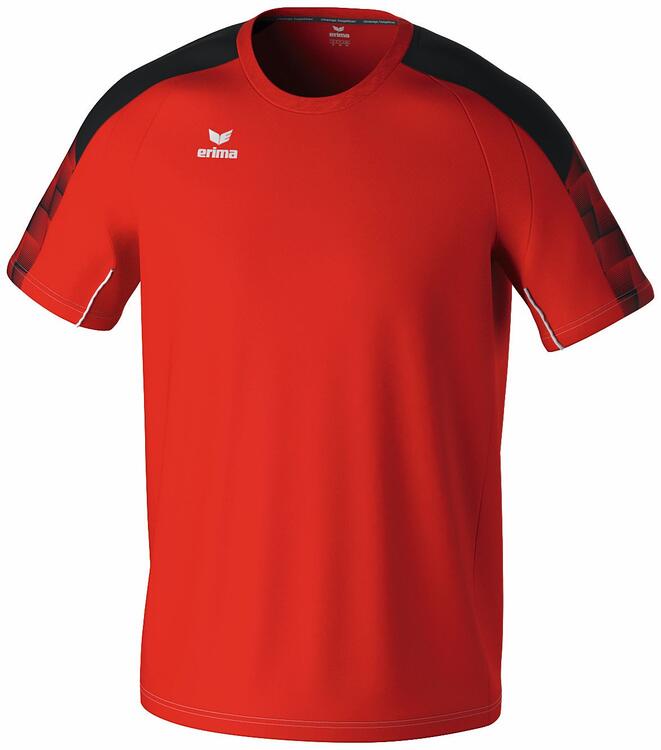 Erima Evo Star T-Shirt 1082401 - rot/schwarz - 152 von Erima