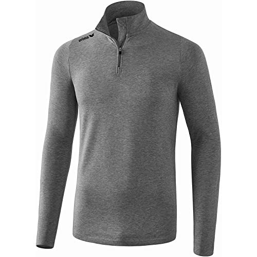 Erima Active Wear Halfzip Sweatshirt grau, 2XL Unisex von Erima