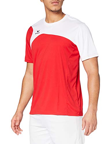 erima Herren T-shirt Club 1900 2.0 T-Shirt, rot/weiß, XXXL, 1080720 von Erima