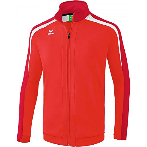 ERIMA Herren Jacke Liga 2.0 Trainingsjacke, rot/dunkelrot/weiß, 4XL, 1031801 von Erima