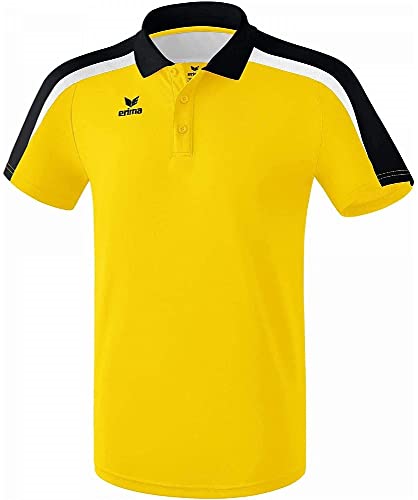 ERIMA Jungen Poloshirt Poloshirt, gelb/schwarz/weiß, 4XL, 1111828 von Erima