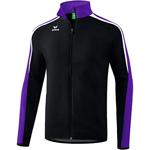 ERIMA Jungen Präsentationsjacke Präsentationsjacke, schwarz/violet/weiß, XXL, 1011830 von Erima