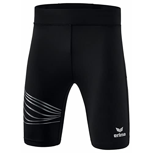 Erima Herren Racing 2.0 Kurze Lauftight (8292313), schwarz, M von Erima