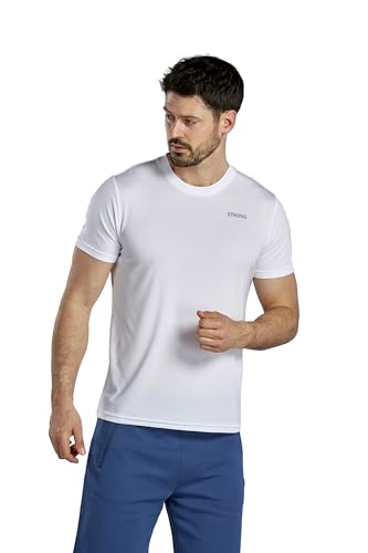 Erima Herren Strong Active T-Shirt,White,S von Erima