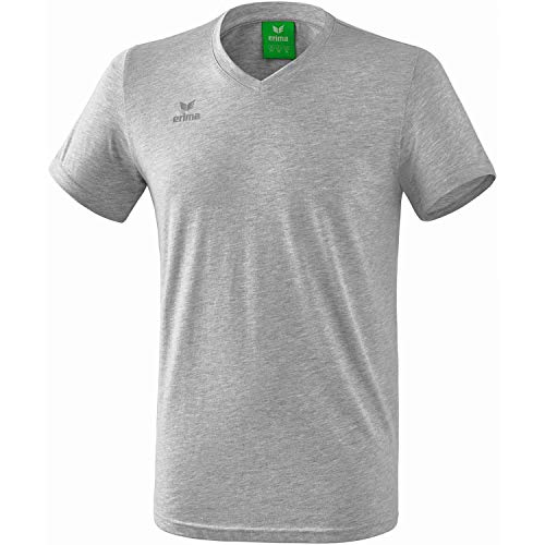 ERIMA Herren T-shirt Style T-Shirt, hellgrau melange, S, 2081931 von Erima