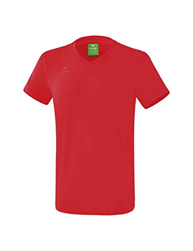 ERIMA Herren T-shirt Style, rot, L, 2081929 von Erima
