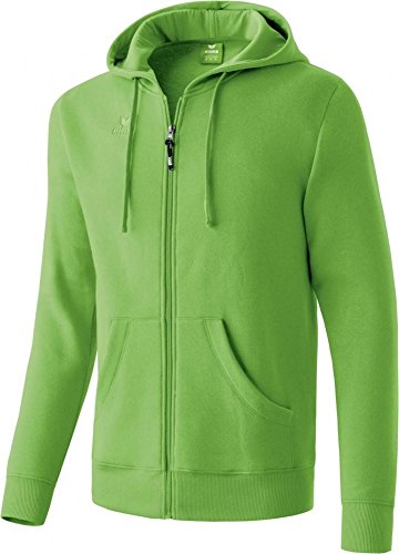 erima Herren Sweatjacke Hooded Jacket, Green, M, 207335 von Erima