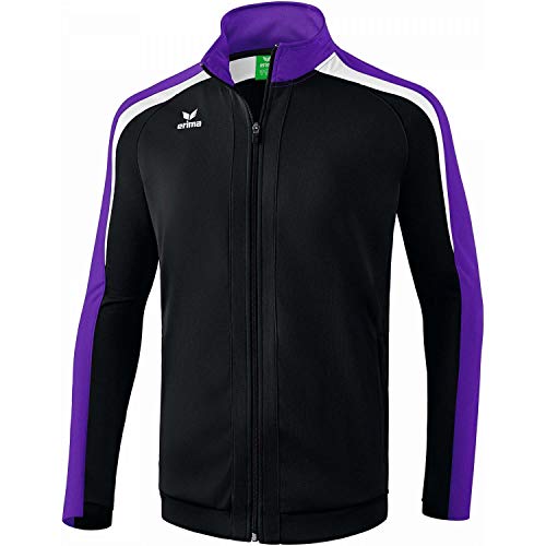 ERIMA Herren Jacke Liga 2.0 Trainingsjacke, schwarz/violet/weiß, S, 1031810 von Erima