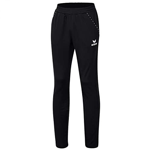 Erima Herren Trainingshose mit Wadeneinsatz 2 0, Schwarz, M EU von Erima