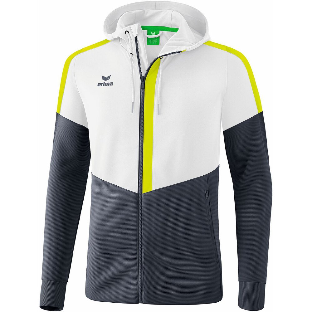 Erima Hooded Jacket Training Weiß XL Mann von Erima