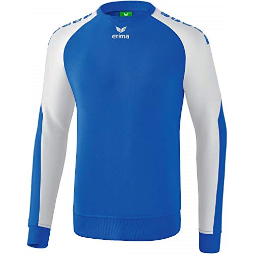 ERIMA Kinder Sweatshirt Essential 5-C, new royal/weiß, 128, 6071902 von Erima