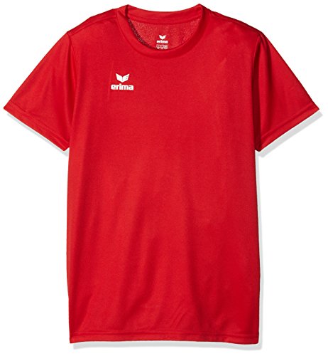 Erima Unisex Kinder Teamsport T-Shirt, Rot, 116 von Erima