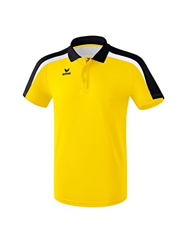 ERIMA Kinder Poloshirt Poloshirt, gelb/schwarz/weiß, 128, 1111828 von Erima