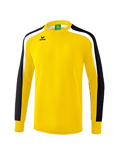 ERIMA Kinder Sweatshirt Sweatshirt, gelb/schwarz/weiß, 128, 1071868 von Erima