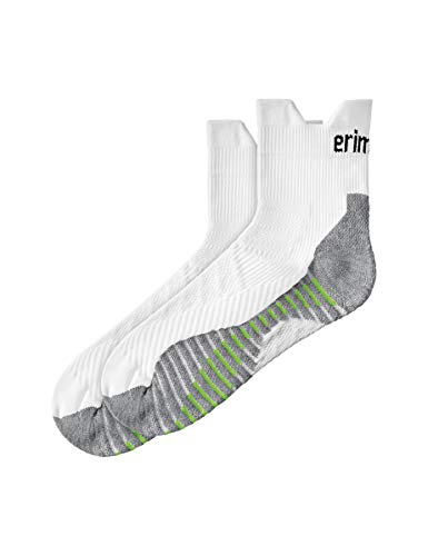 ERIMA Socken Laufsocken, weiß, 43-46, 2181909 von Erima