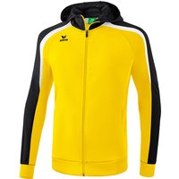 erima Liga Line 2.0 Trainingsjacke mit Kapuze yellow/black/white L von erima