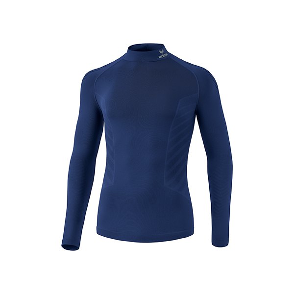 Erima Compression Athletic Long Sleeve High Neck T-shirt Blau 2XL Mann von Erima