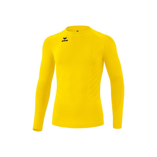 Erima Athletic Long Sleeve T-shirt Gelb S Mann von Erima