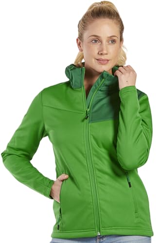 Erima Damen Performance Softshell Jacke, green, 48 von Erima