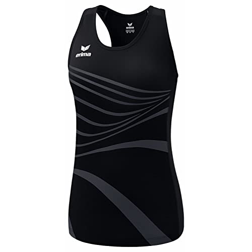 Erima Damen Racing 2.0 Funktionelles Singlet (8282310), schwarz, 44 von Erima