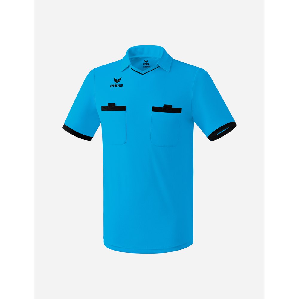 Erima Referee Saragossa Short Sleeve T-shirt Schwarz 3XL Mann von Erima