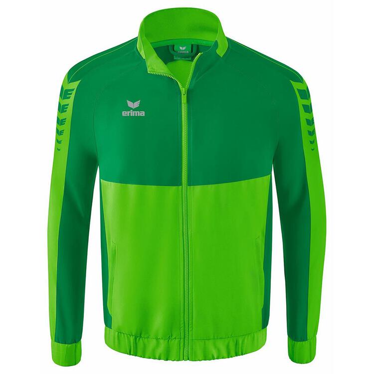 Erima Six Wings Pr?sentationsjacke 1012201 green/smaragd 140 von Erima