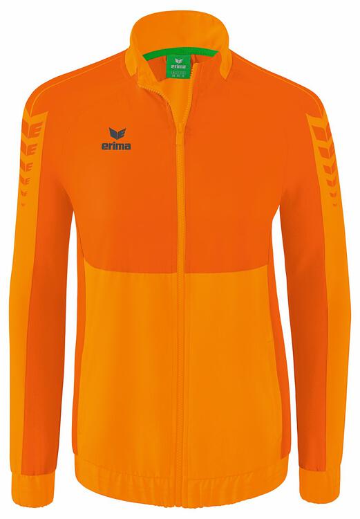 Erima Six Wings Pr?sentationsjacke 1012201 new orange/orange 42 von Erima