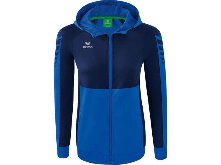 Erima Six Wings Trainingsjacke mit Kapuze 1032217 new royal/new... von Erima