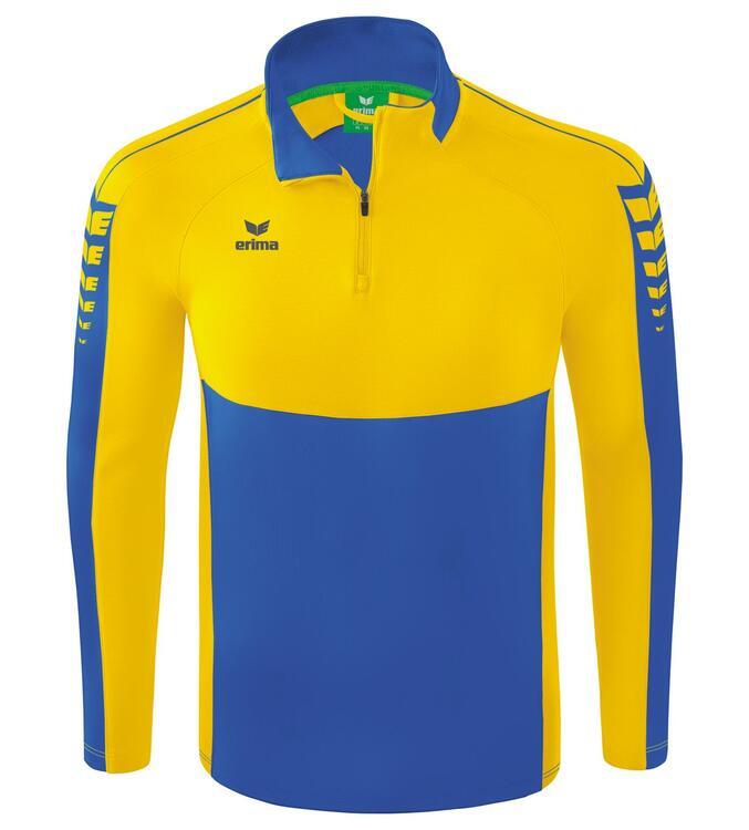 Erima Six Wings Trainingstop 1262201 new royal/gelb XXXL von Erima