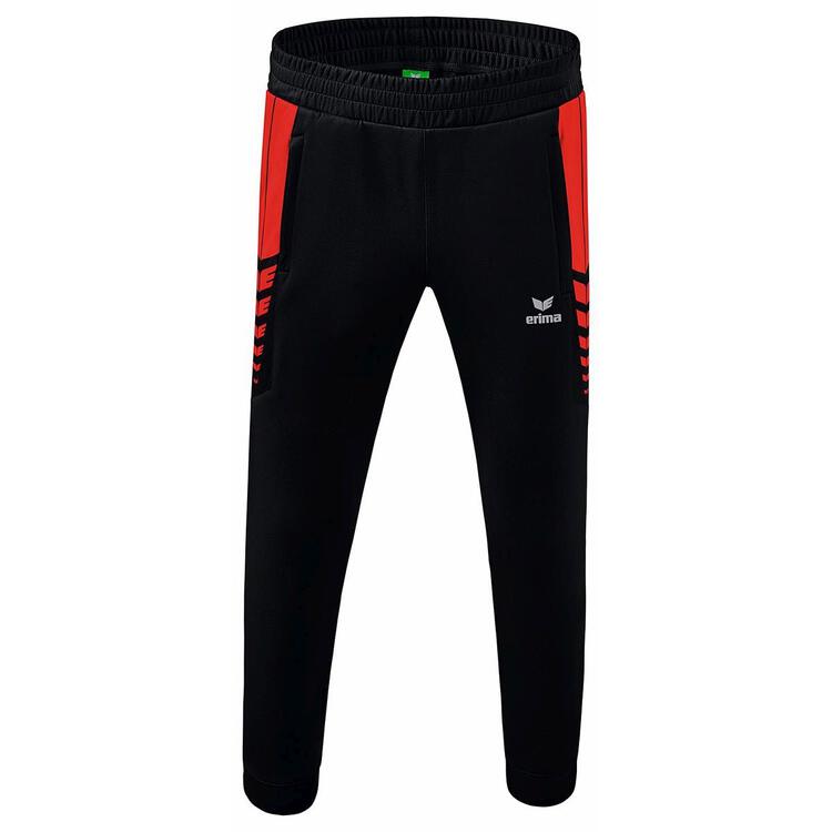 Erima Six Wings Worker Trainingshose 1102201 schwarz/rot 116 von Erima