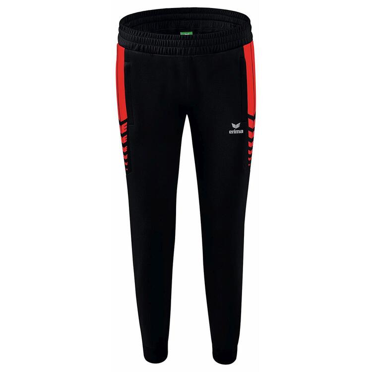 Erima Six Wings Worker Trainingshose 1102201 schwarz/rot 44 von Erima