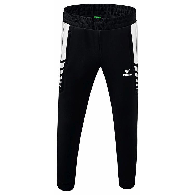 Erima Six Wings Worker Trainingshose 1102201 schwarz/wei? 128 von Erima