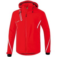 erima Softshelljacke Funktion Kinder red/white 164 von erima