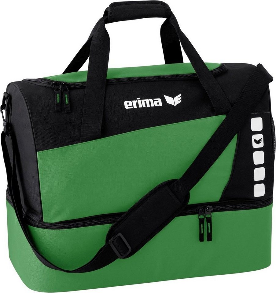 Erima Sporttasche CLUB 5 sports bag with bottom case smaragd/black von Erima
