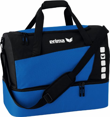 erima Sporttasche mit Bodenfach, new royal/schwarz, L, 76 Liter, 723335 von Erima