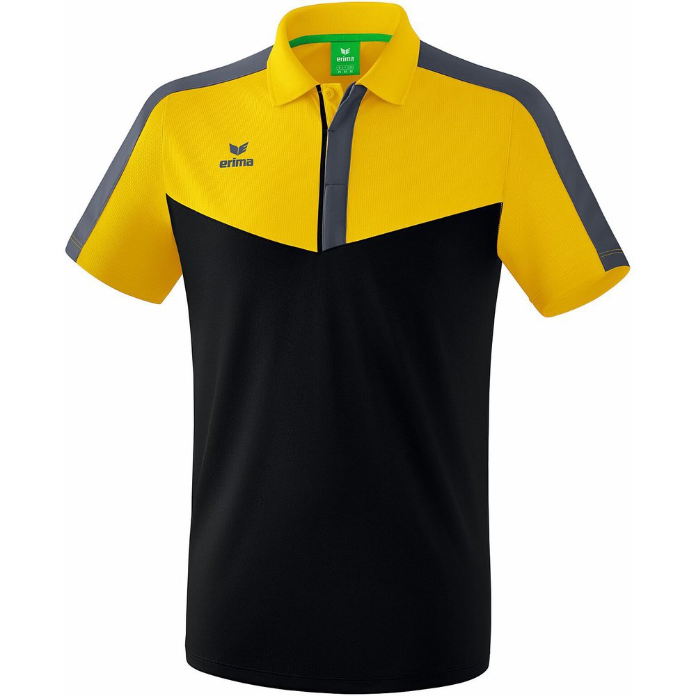 Erima Squad Polo Shirt Gelb 2XL Mann von Erima