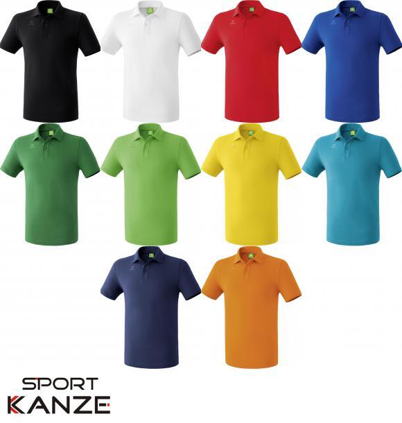 Erima Teamsport Poloshirt schwarz 211330 Gr. S von Erima