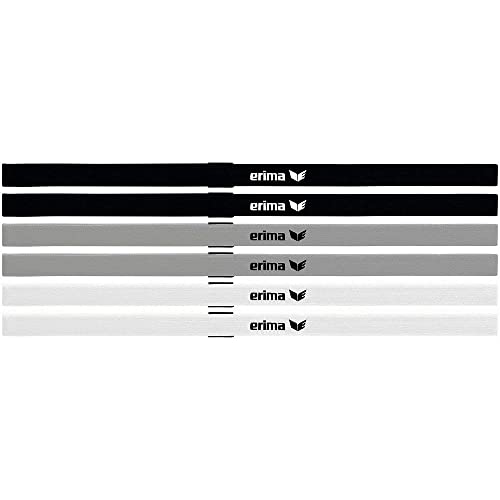 Erima Unisex Haarbänder 6er Set, Mehrfarbig,Einheitsgröße EU von Erima