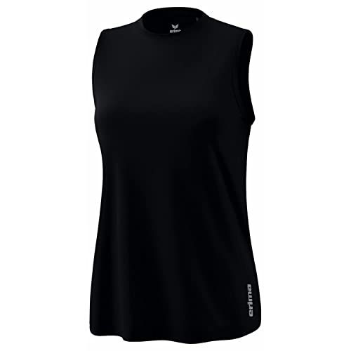 Erima Unisex Kinder Weiches Basic Tanktop (2282301), schwarz, 164 von Erima