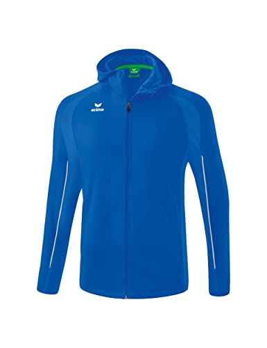 Erima Unisex Liga Star Trainingsjacke mit Kapuze, new royal/weiß, XXXL von Erima