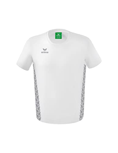 Erima Kinder Essential Team Sport T-Shirt, weiß, 152 von Erima