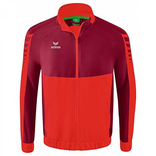 Erima Six Wings Präsentationsjacke rot, S Herren von Erima