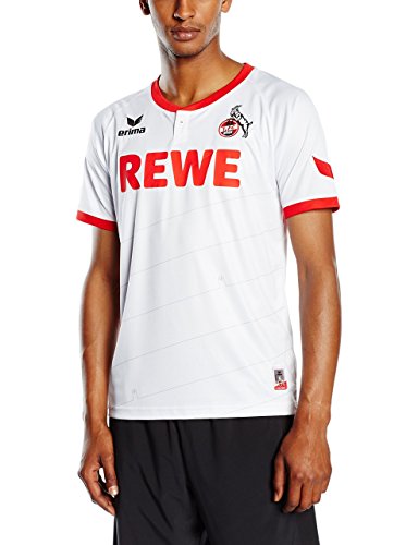 erima Herren FC Köln Home Trikot inklusive Rewe Logo, Weiß, XXXXL von Erima