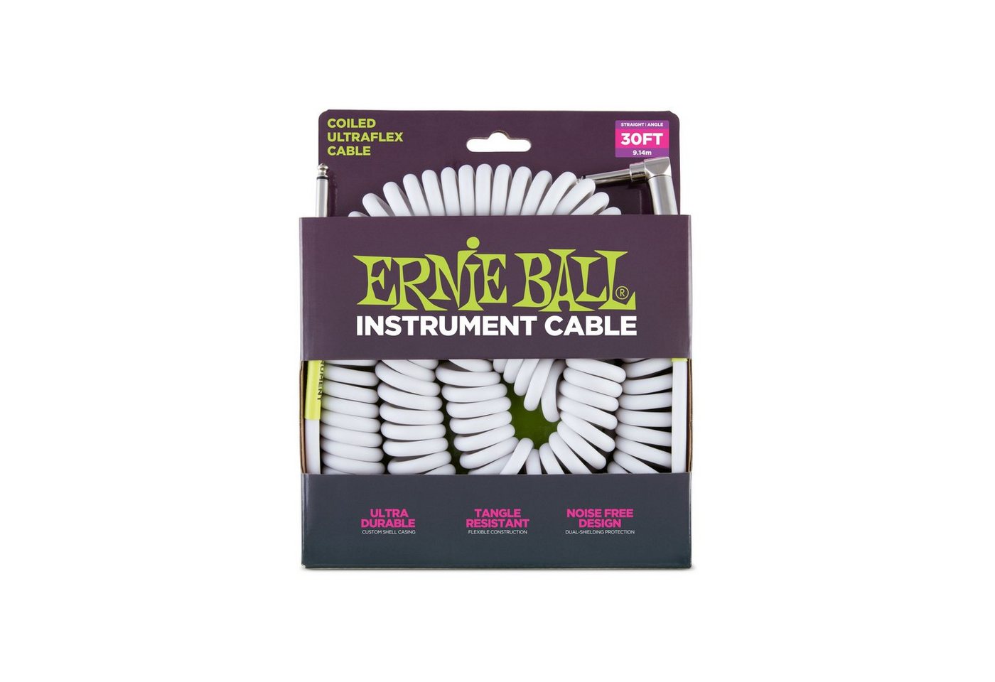 Ernie Ball Instrumentenkabel, EB6045 9,14 m - Gitarrenkabel von Ernie Ball